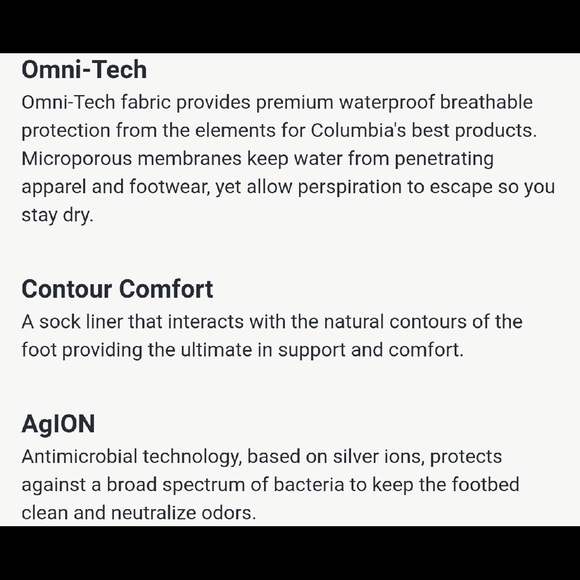 Columbia Titanium Waterproof women’s hiking boots - Picture 7 of 8